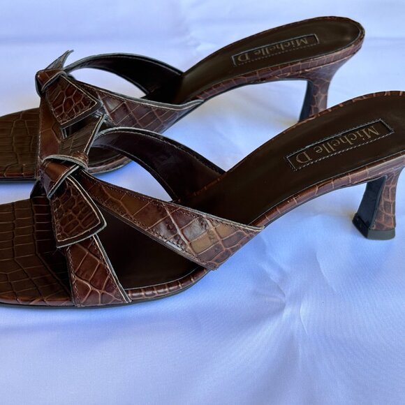 Michelle D Brown Kitten Heels - Picture 3 of 6